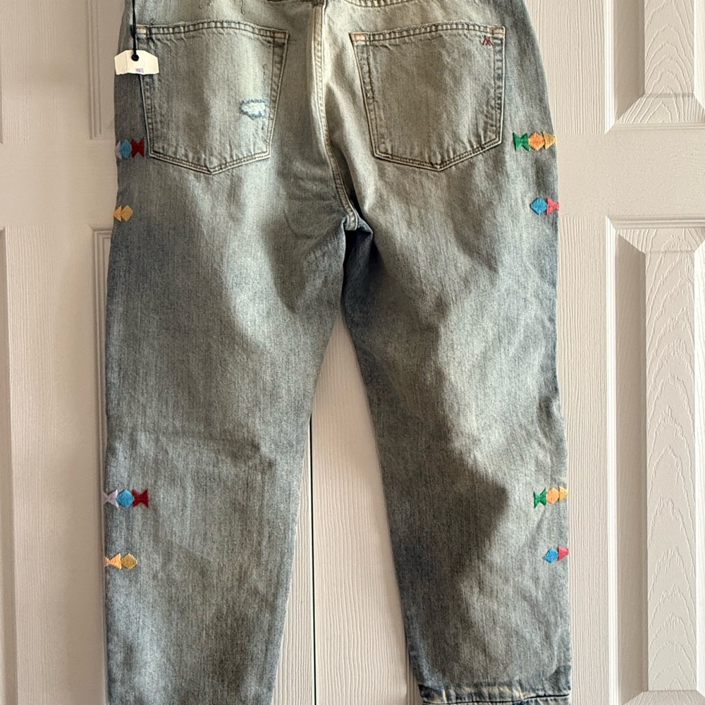 Vintage Blue Denim Boyfriend Jeans - Picture 3 of 8